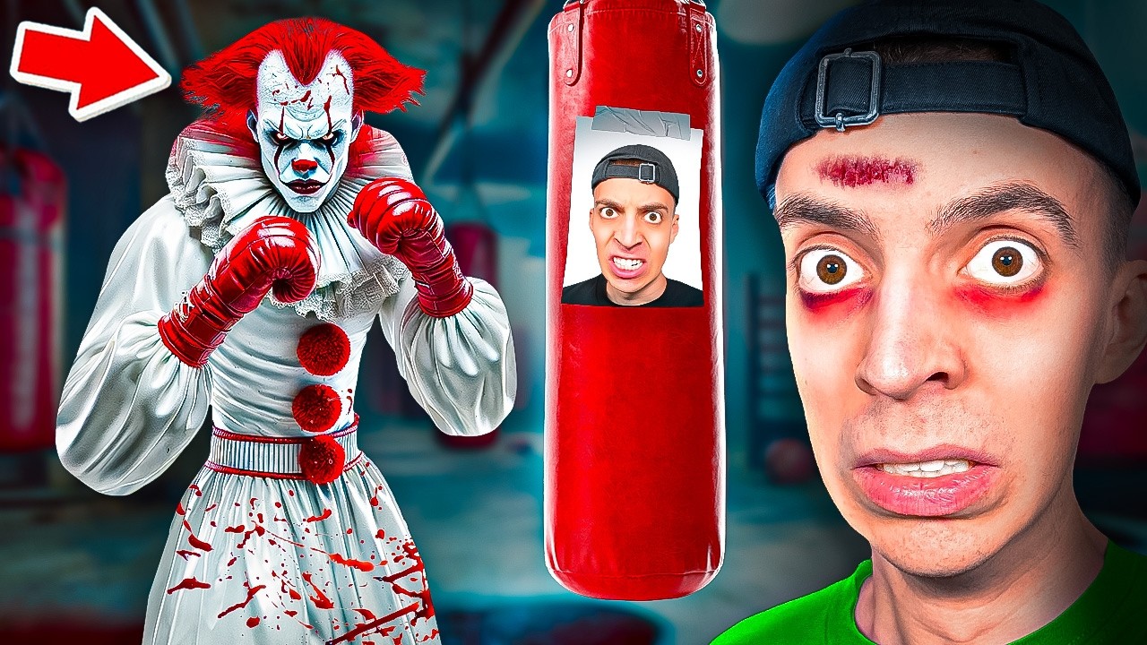 HORROR CLOWN will BOXKAMPF gegen MICH machen! 🤡😳