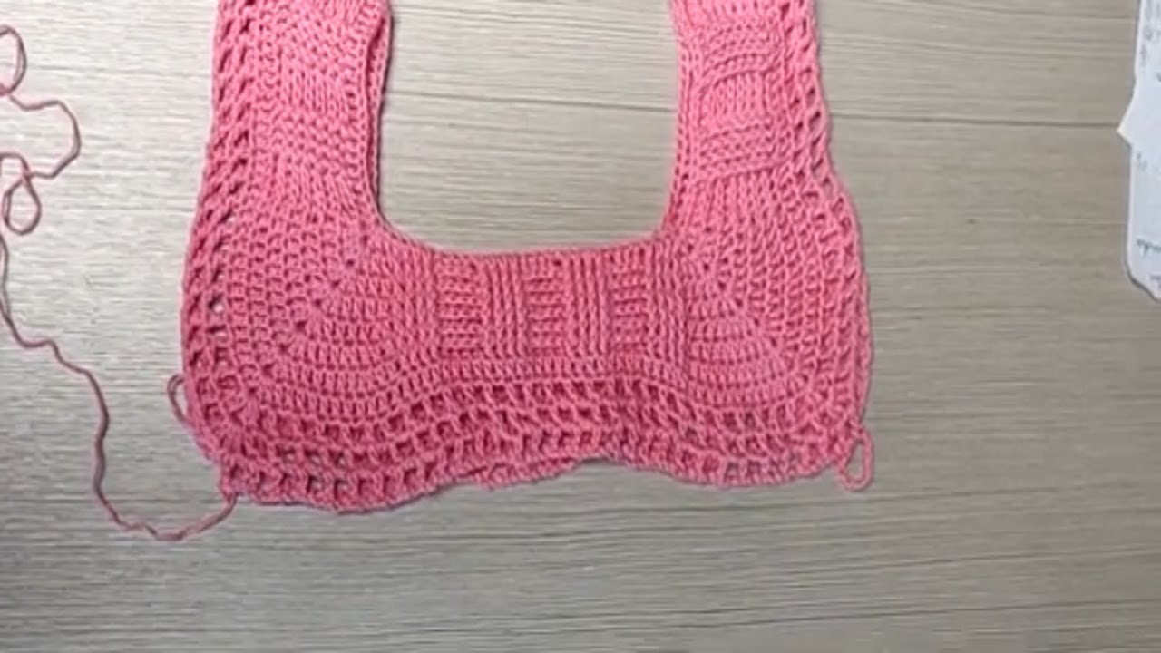 Tutorial  in crochet maglia da donna in top down, odri , prima parte