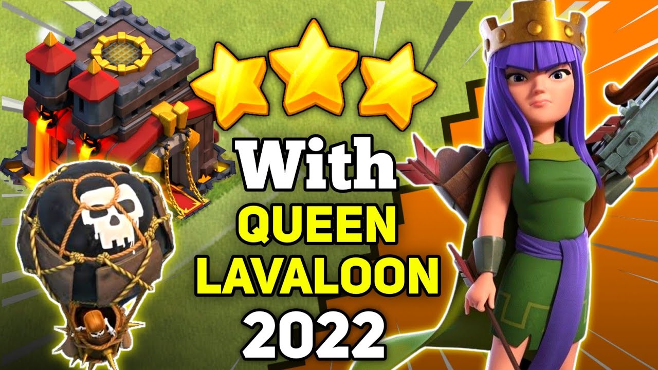 TH10 Queen Charge LavaLoon Attack Strategy | TH10 Easy Attack Strategy | MG Legend