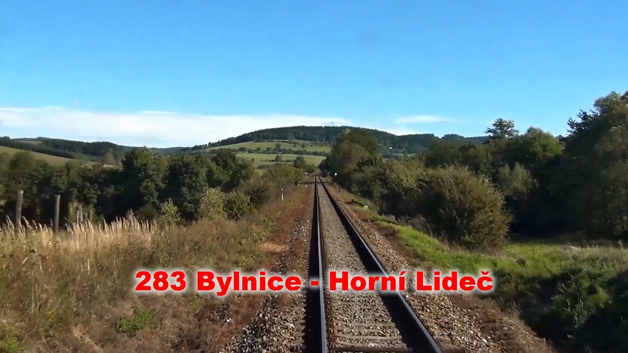 Trať 283 Bylnice - Horní Lideč