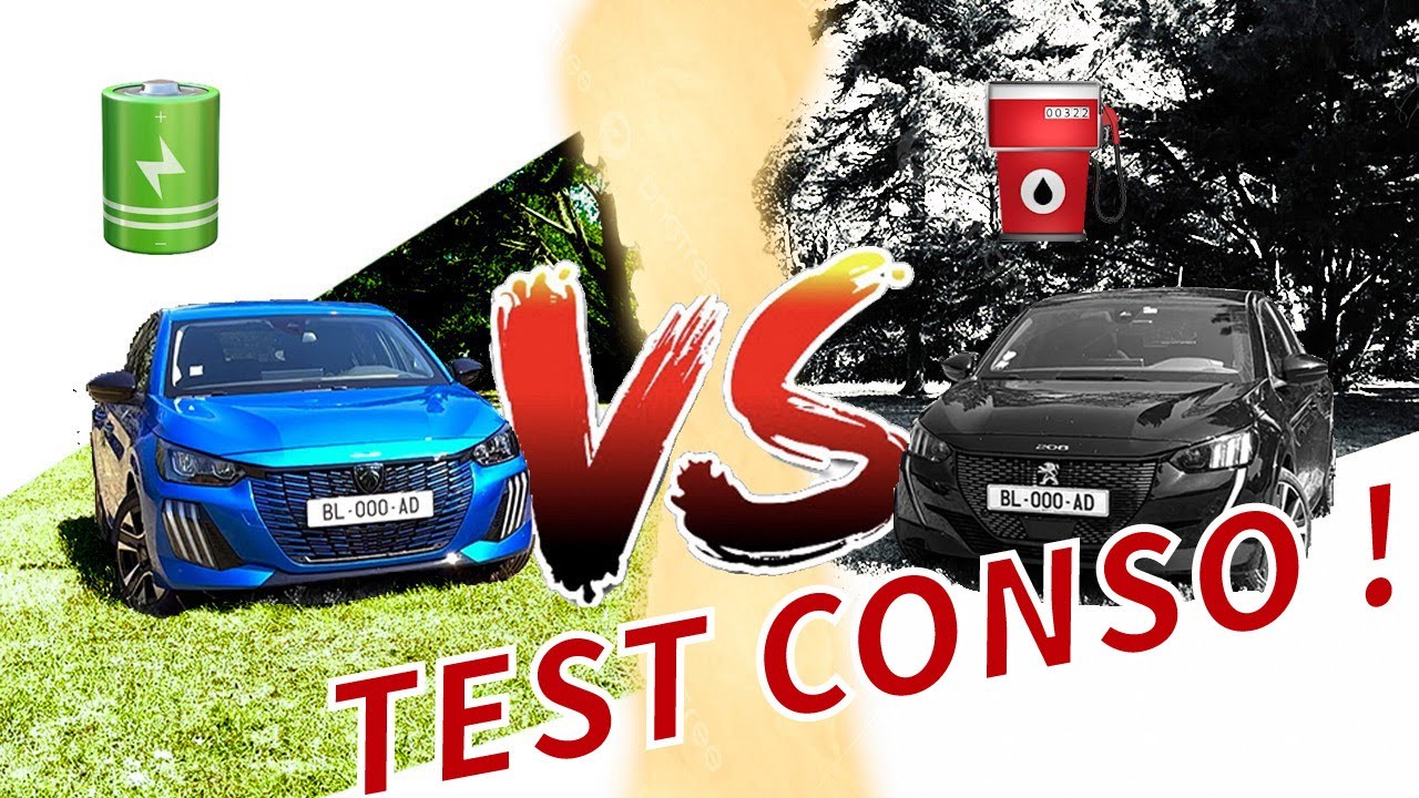 ESSAI - 208 essence VS hybride : promesse tenue ? (TEST CONSO !)