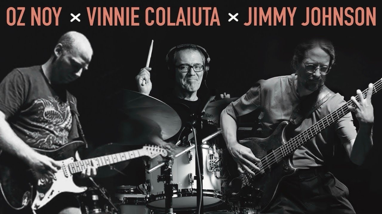 Oz Noy - Just Groove Me (w/ Vinnie Colaiuta and Jimmy Johnson) LIVE