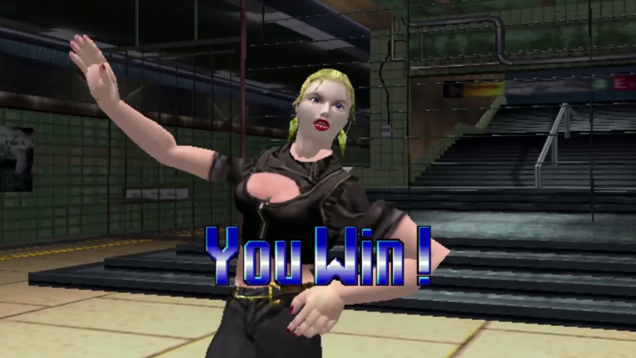 Virtua Fighter 3 - Sarah Bryant (Win Poses)