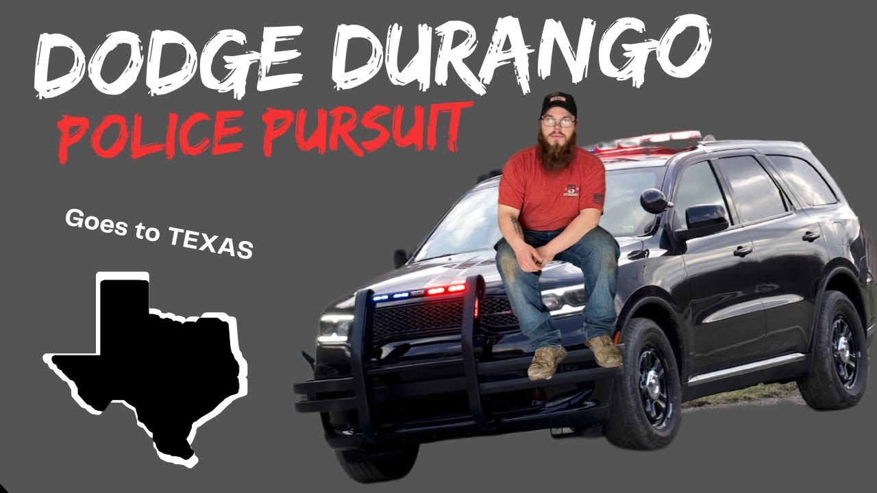 Dodge Durango Pursuit with Whelen Cenator Light Bar, Westin Push Bumper, and  Pro-Gard Transport