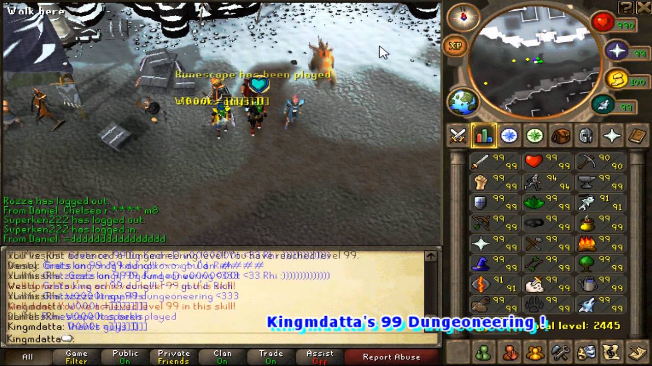 Kingmdatta - 99 Dungeoneering ! [Reuploaded]