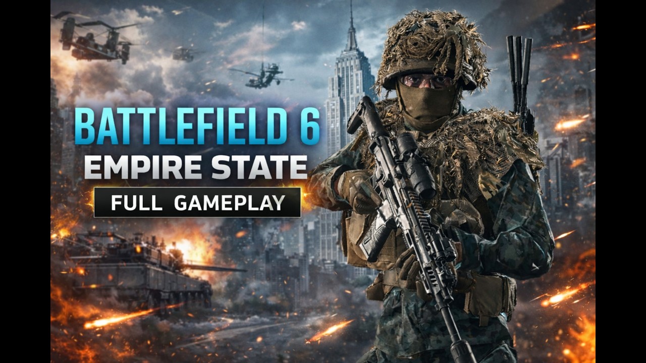 Battlefield 6 – Empire State Full Gameplay  Massive Urban Warfare in NYC