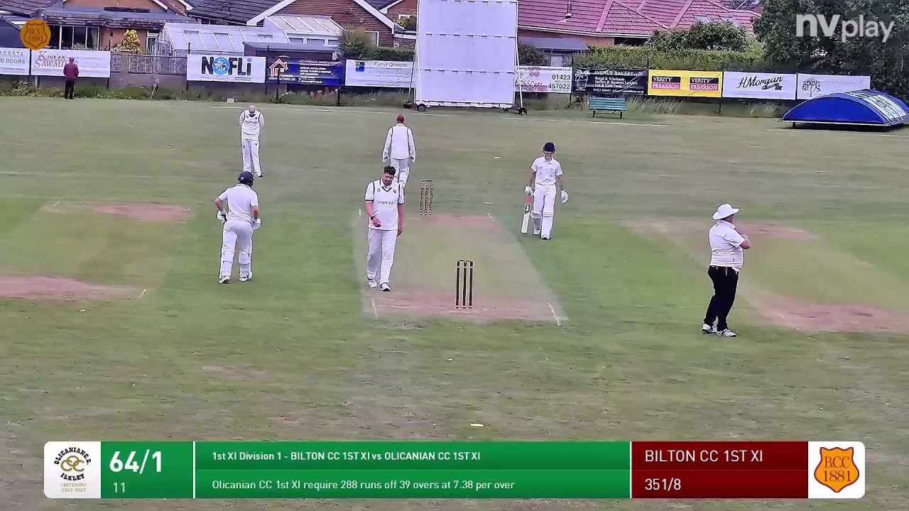 Bilton CC vs Olicanian CC