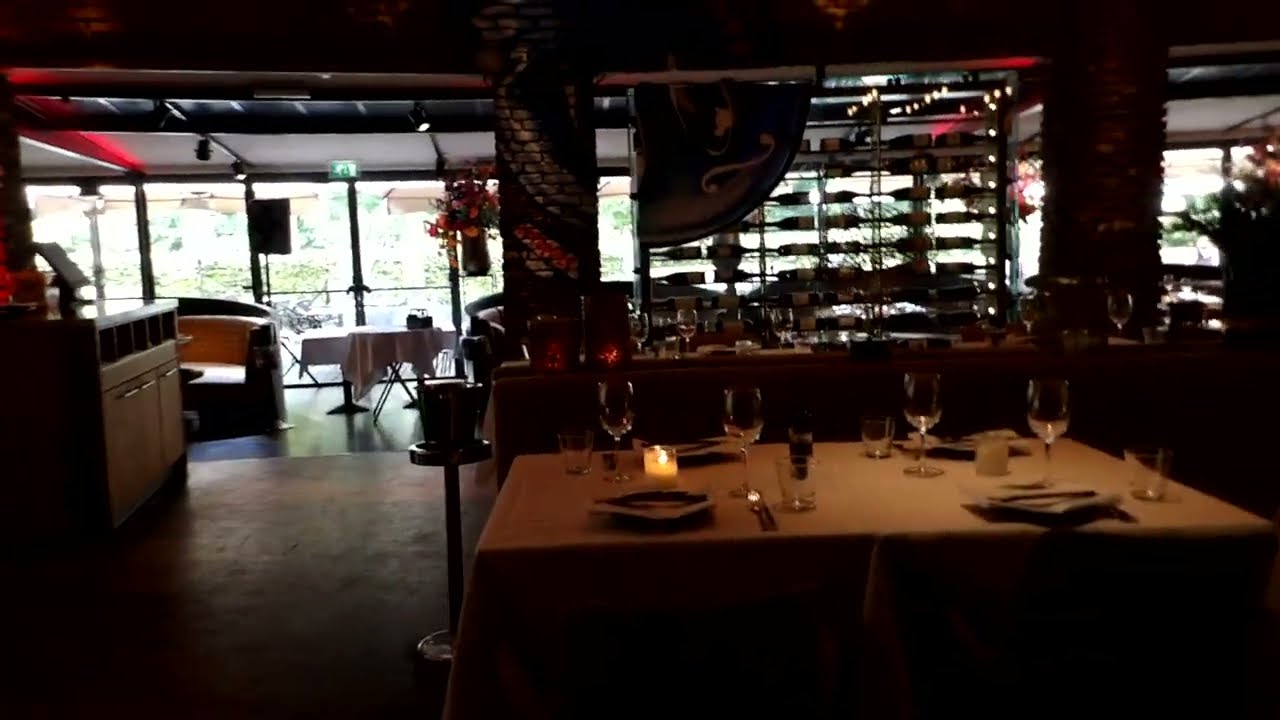 We enteren voor de eerste maal Restaurant Harbour Club in Rotterdam, wat een zaak 5 tot 600 plaatsen