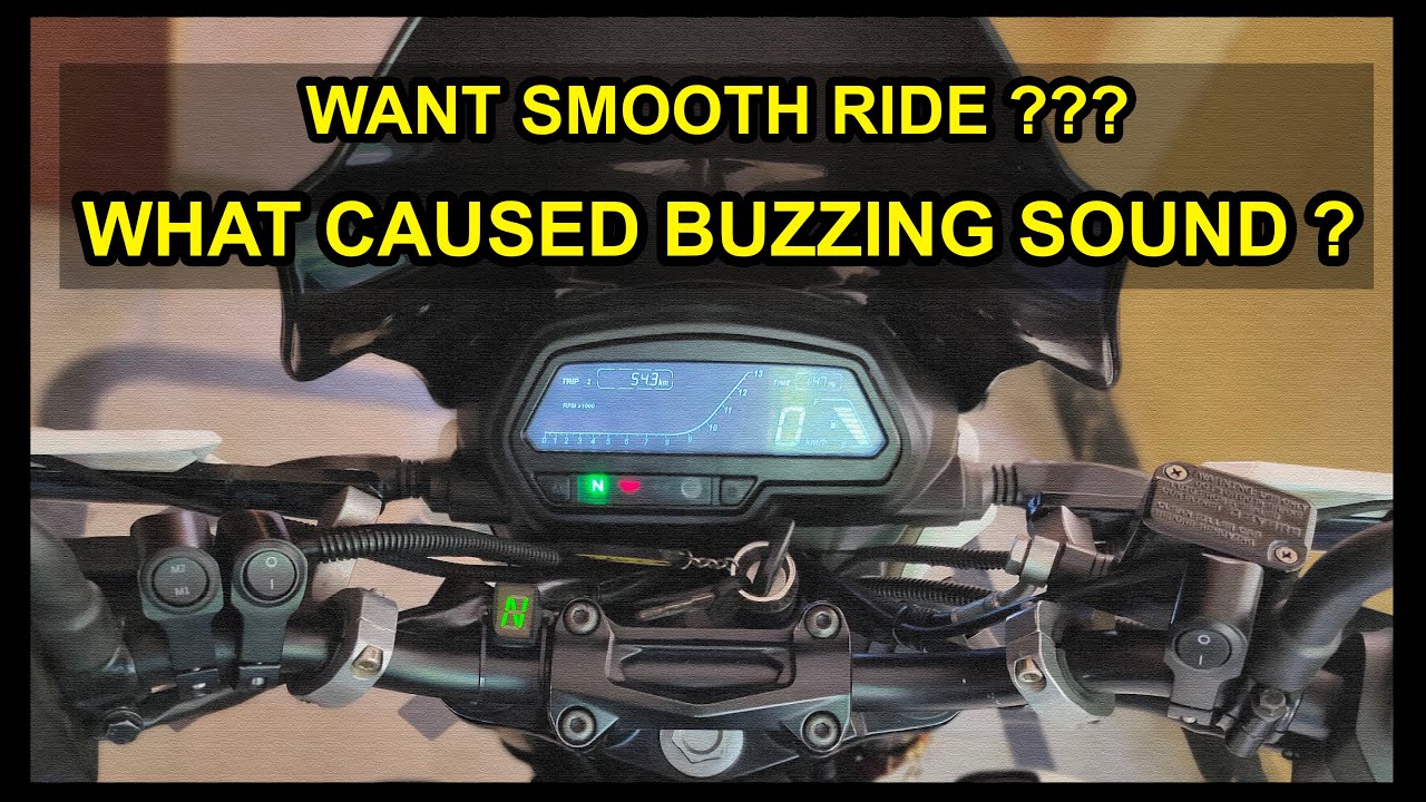 NO MORE VIBRATION BUZZ on BAJAJ Dominar 400