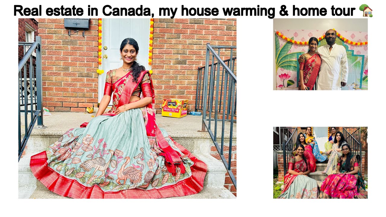 Real estate in Canada, my first house in Canada , house warming and home tour