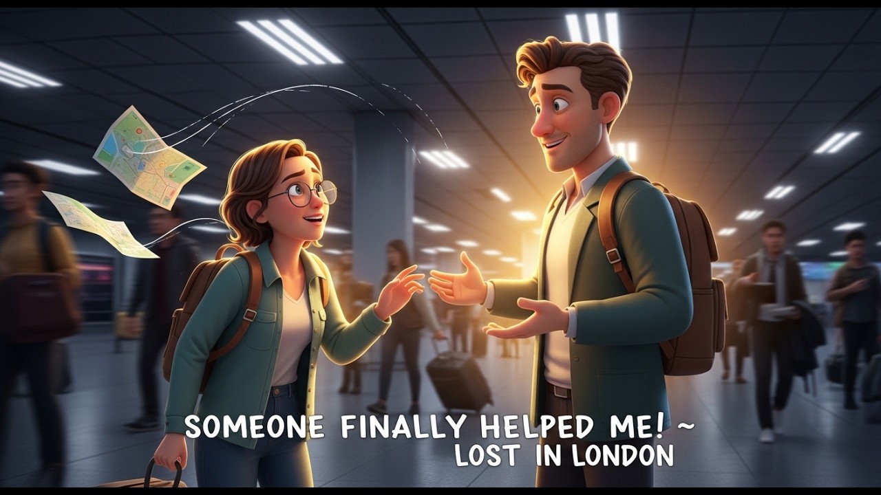 “Lost in London: How I Learned English & Found My Way” ✅