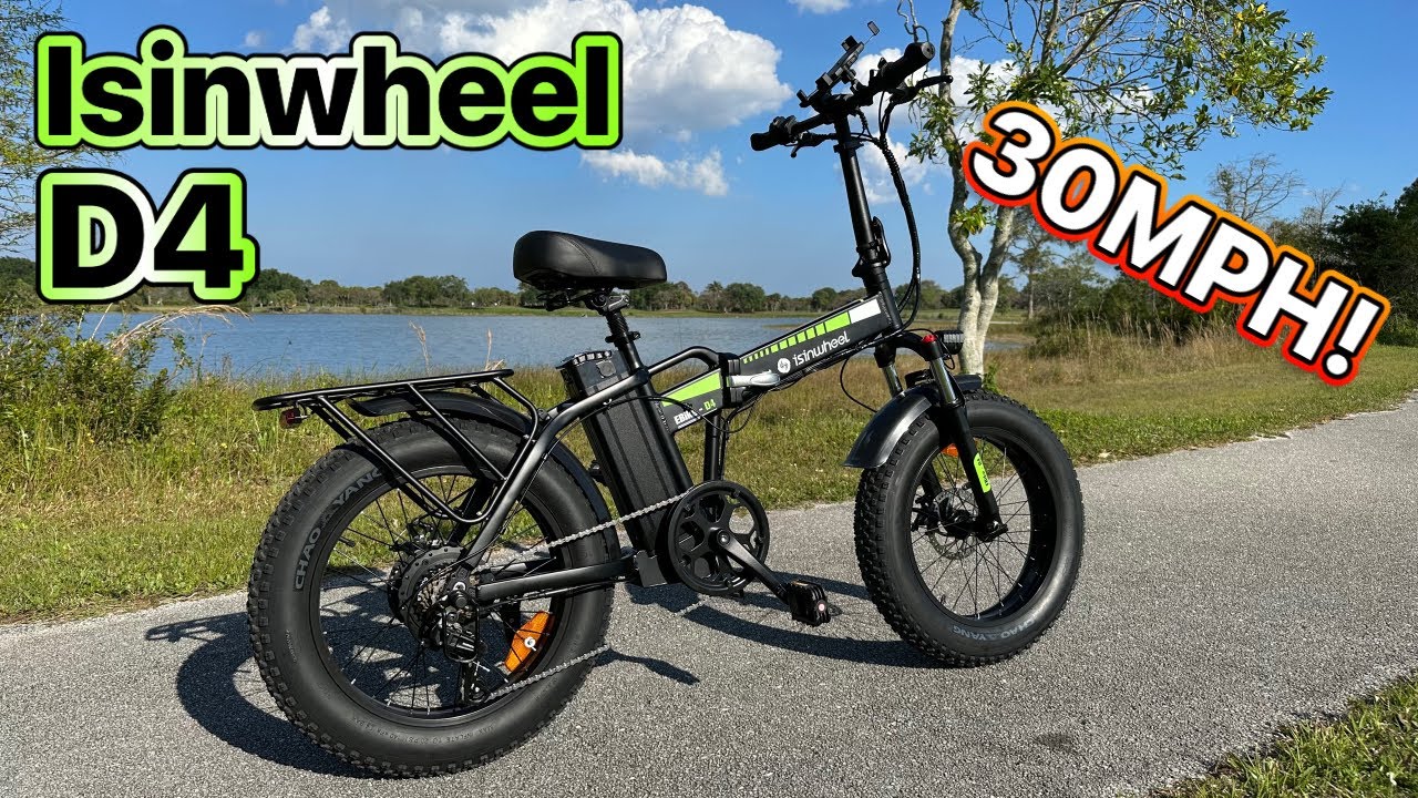 Электровелосипед iSinwheel D4 — развивает скорость 30 миль в час и при этом доступен по цене!
