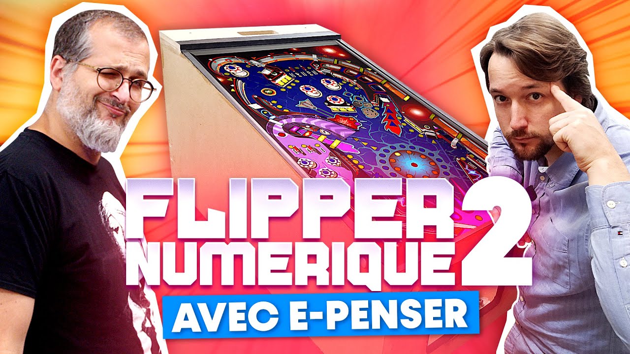 E-penser fabrique le PINCAB de ses RÊVES avec nous !!! [FLIPPER DIY - EP02 avec @e-penser [archives]