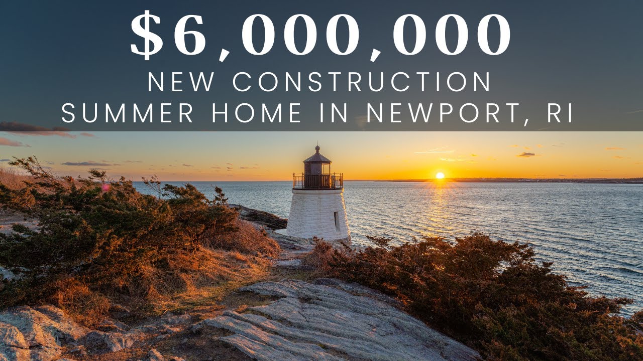 $6,000,000 Newport, RI Summer Home For Sale Next to Castle Hill