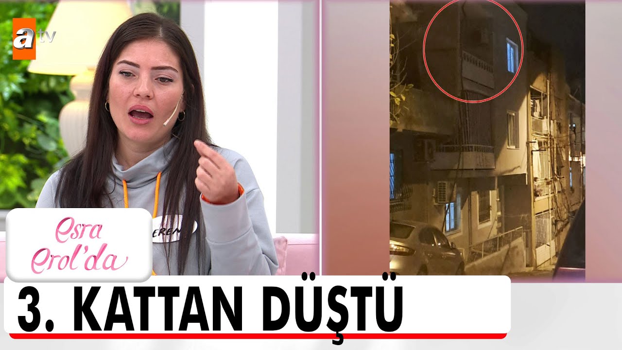 Kocamla tartışırken balkondan düştüm! - Esra Erol'da 8 Ocak 2024