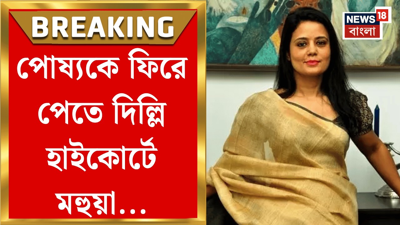 Mohua Moitra News |  পোষ্য হেনরির মালিকানা নিয়ে বন্ধুর সঙ্গে বিবাদ, হাইকোর্টের দ্বারস্থ মহুয়া |