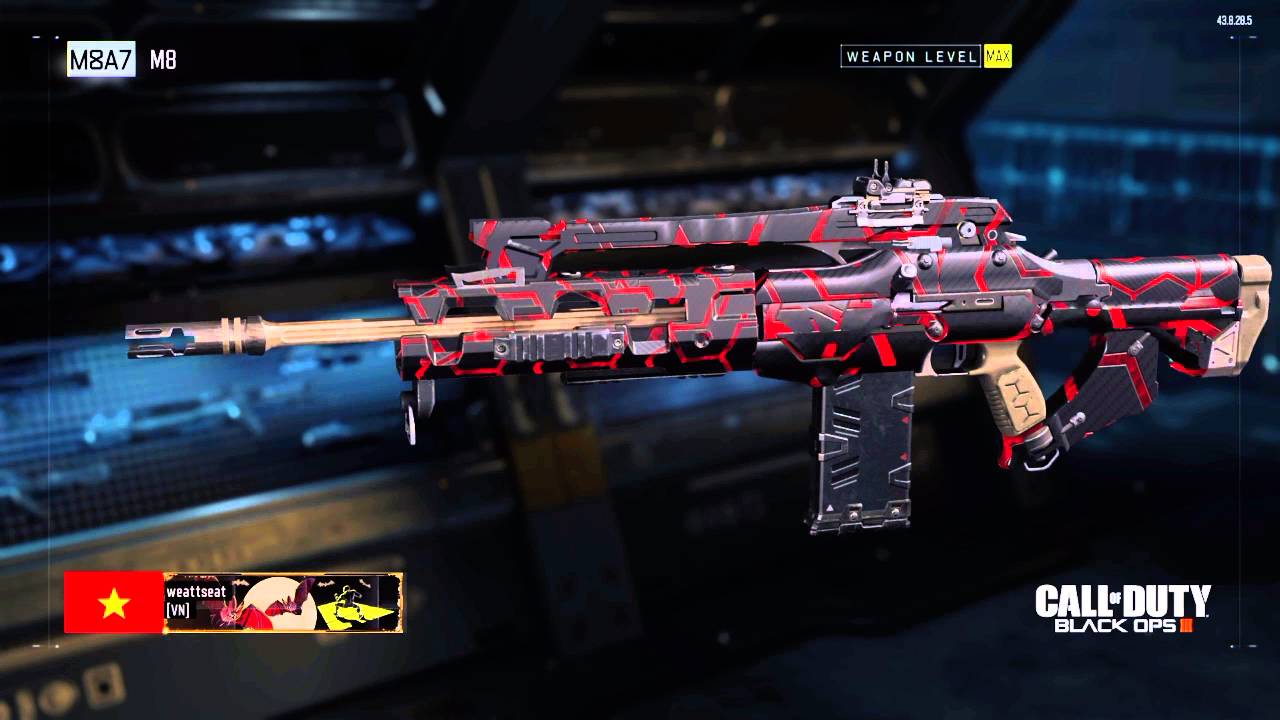 Black Ops III M8A7 Transgression Camo