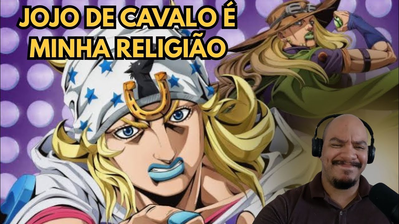 CGI nos Cavalos? Assistimos ao Trailer de STEEL BALL RUN (React)