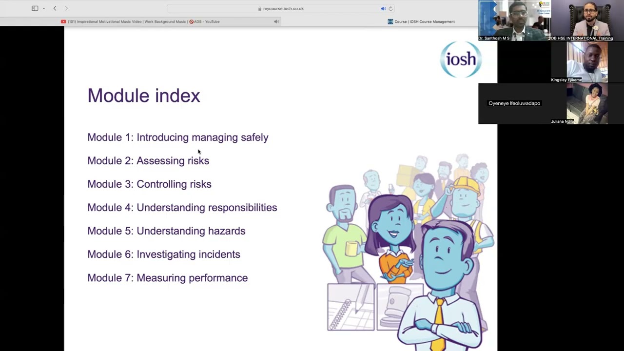 IOSH MS Module 1 & 2 | Managing Safely & Risk Assessment Explained by Our CEO