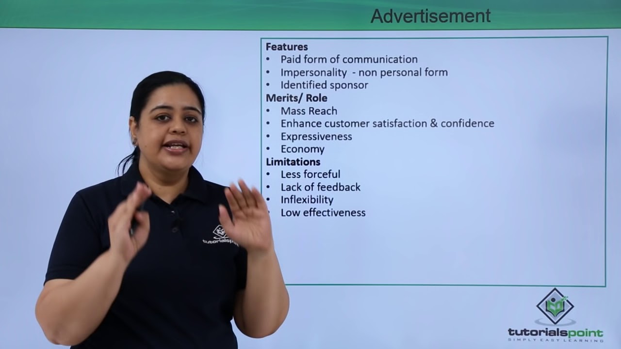 Class 12th &ndash; Promotion, Promotion Mix and Place | Business Studies | Tutorials Point