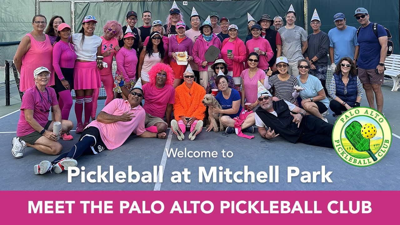 Welcome to Mitchell Park Pickleball and the Palo Alto Pickleball Club