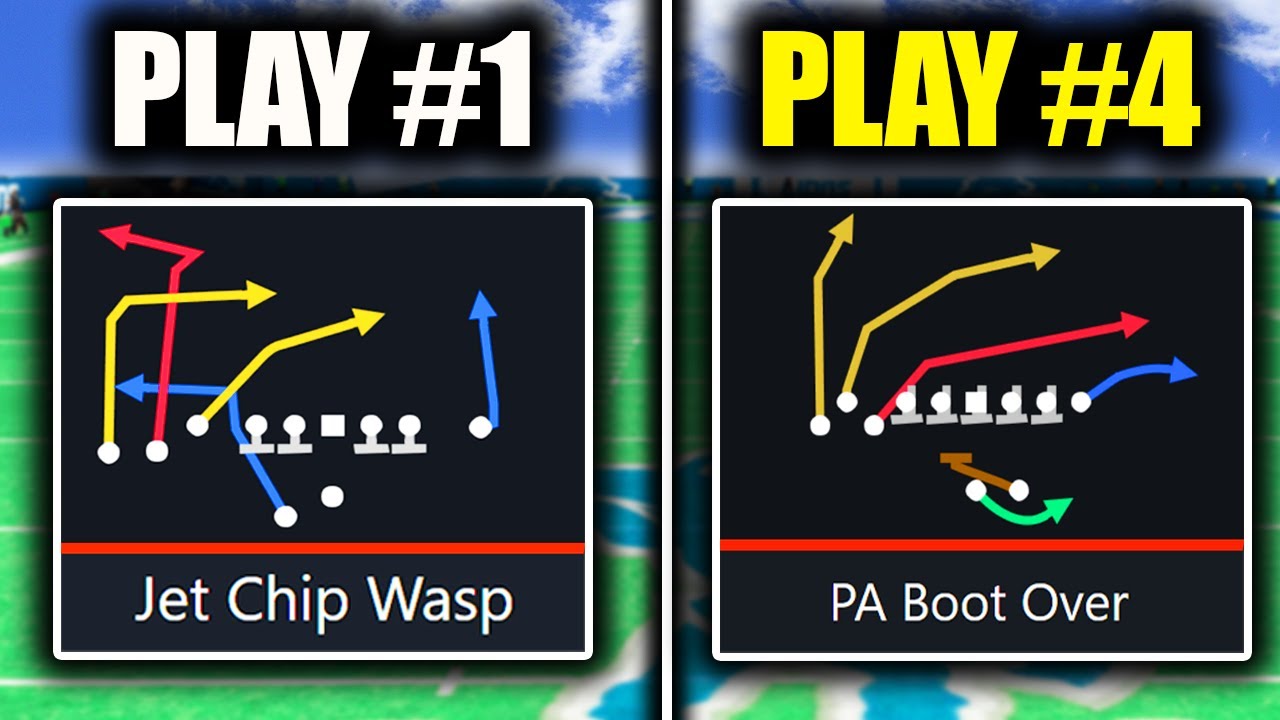 The 5 Best Passing Plays In Madden 23!