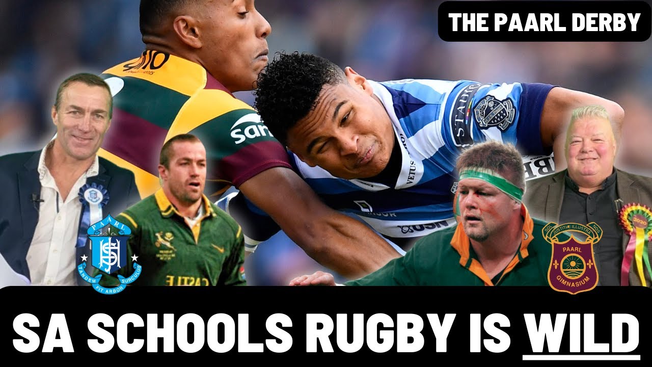 SA SCHOOLS RUGBY IS WILD! | THE PAARL DERBY