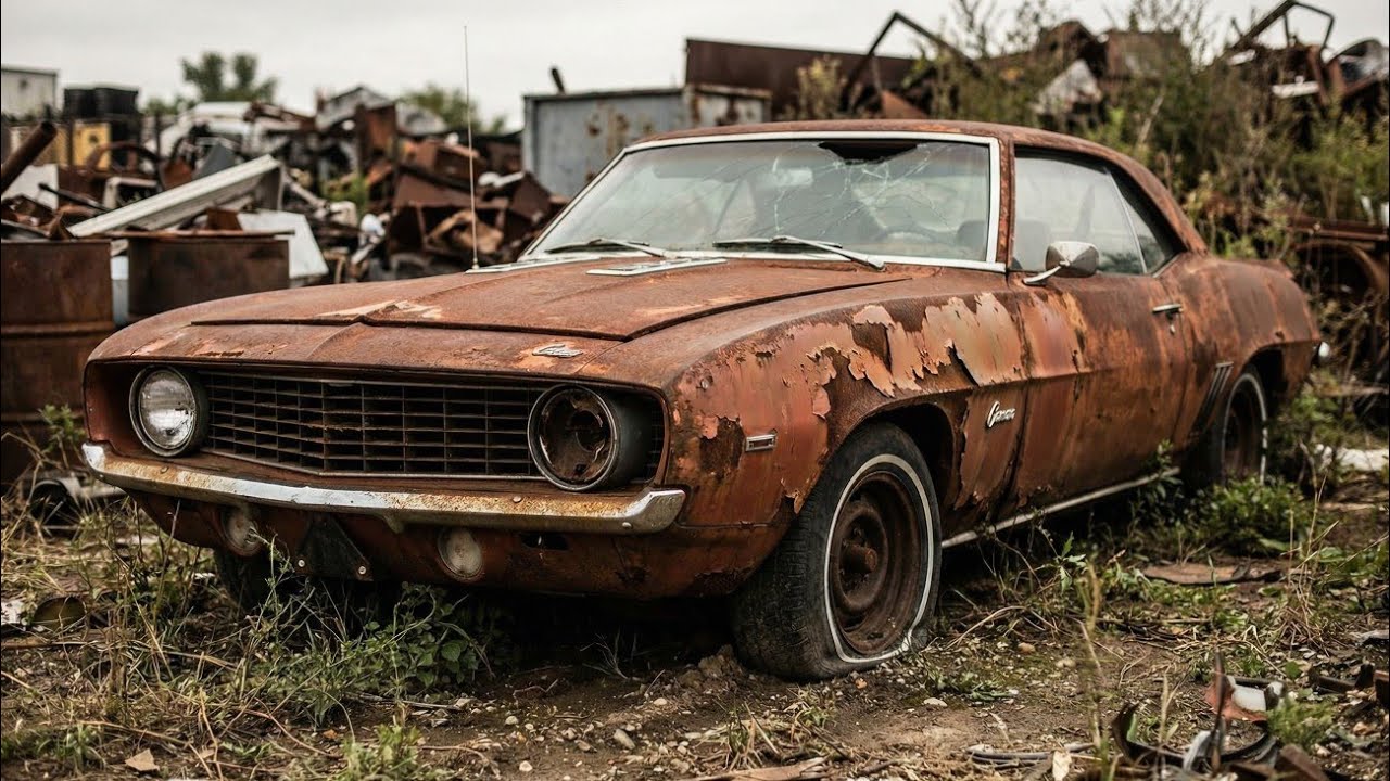 1969 Camaro SS Rusted & Abandoned — Epic Full Restoration!