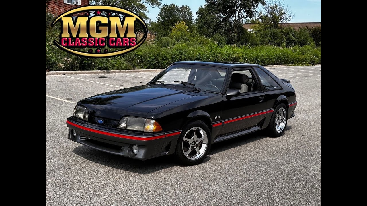 1989 Ford Mustang GT-SOLD