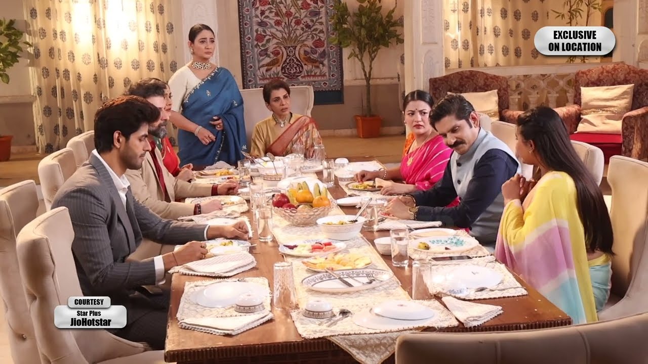 Yeh Rishta Kya Kehlata Hai Today Episode The Poddar family is eating a meal, On Location