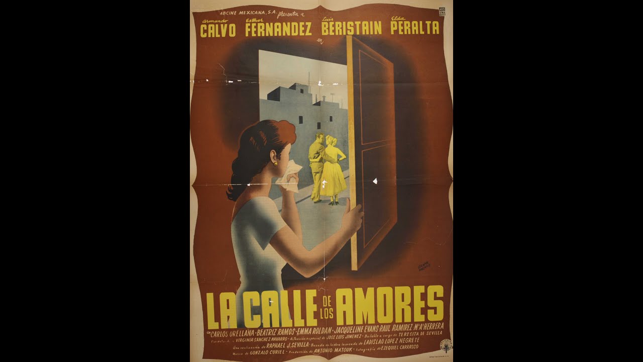 Pel&iacute;cula,La calle de los amores 1954,Armando Calvo, Esther Fern&aacute;ndez, Luis Berist&aacute;in,Carlos Orellana