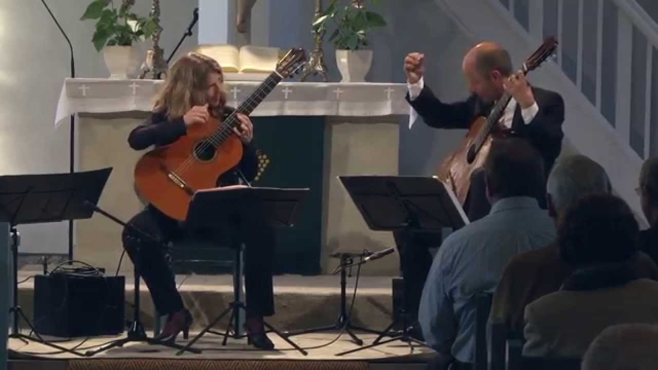 Duo Bergerac plays Napoléon Coste: Concertino (from: Grand Duo)