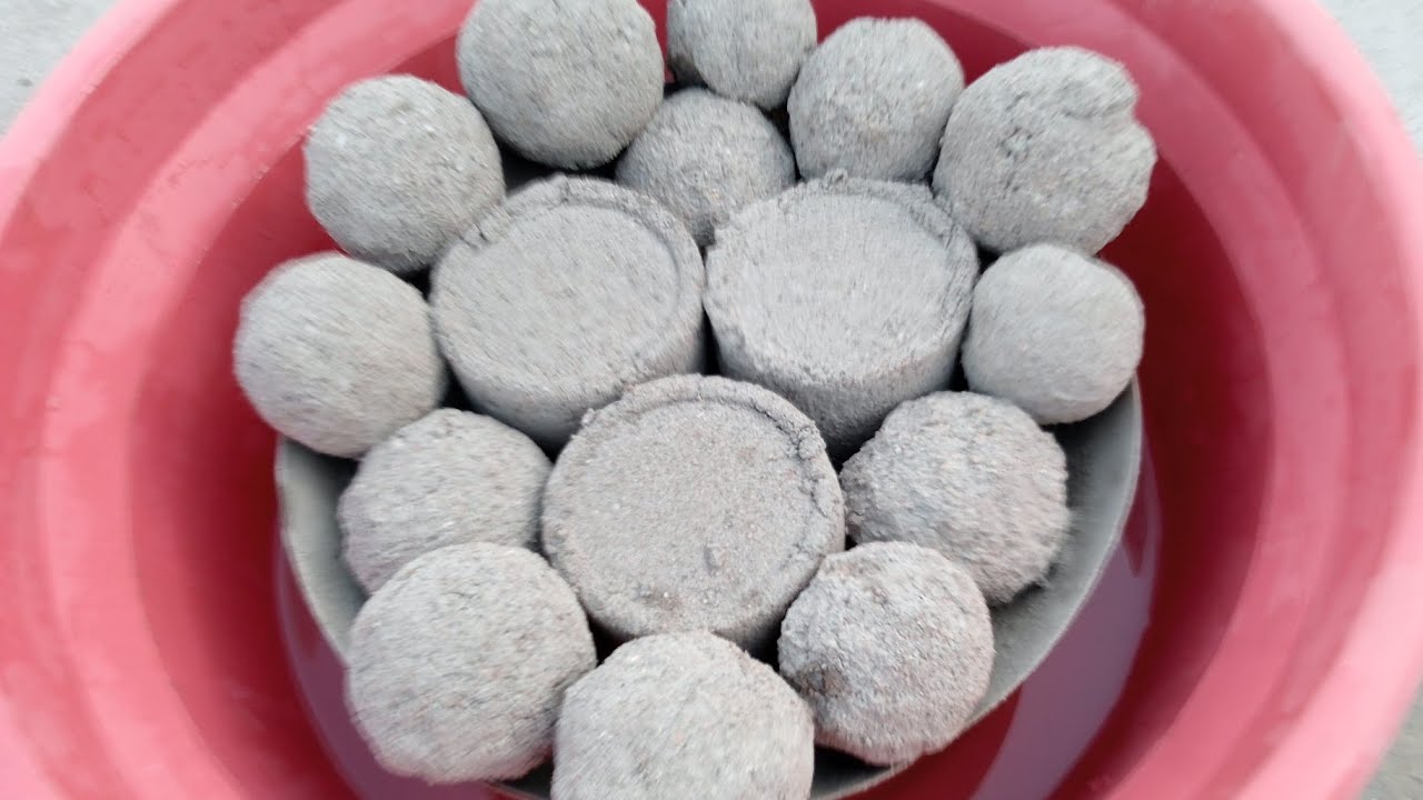 ASMR very soft sand dartmixd and pure cement silk crunchy paste play dusty dipping crumble in 🌊💦🤤😋