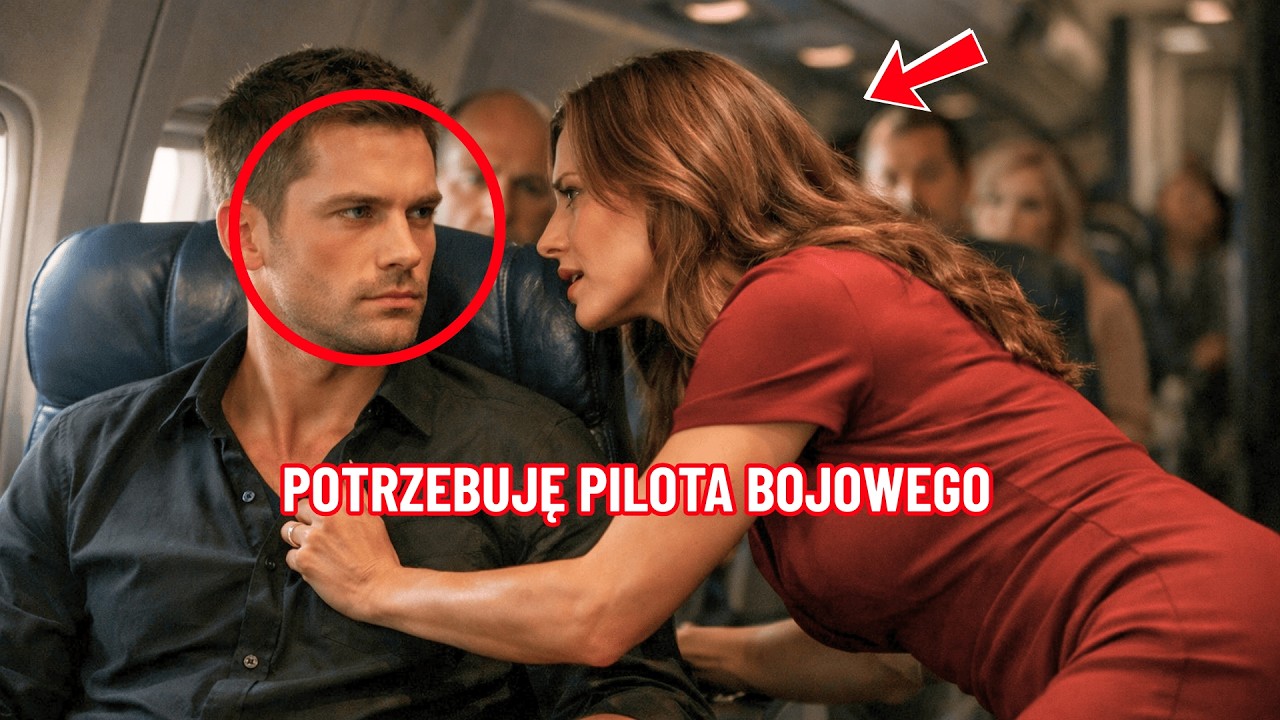 Samotny ojciec odpoczywał na miejscu 12C — aż kapitan poprosił o pilota bojowego