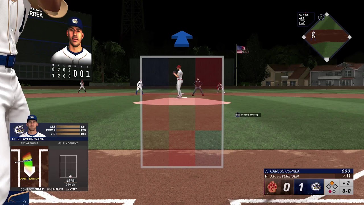 MLB 25 SC: Cairo Cats at Kane County Cougers Game 26