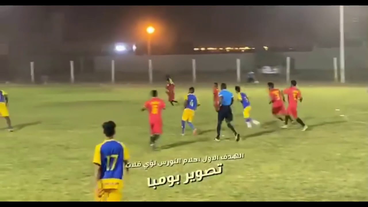 ملخص اهداف فريق احلام النورس ضد فريق الحلاوية