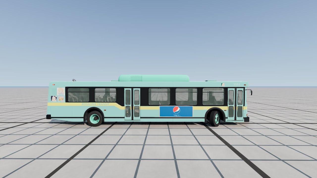 1989 Wentward CT40L #1151 (W/ETK 6D120NTA 12.0L CNG I6 Engine & Overhauled Rosalina Transit Livery)