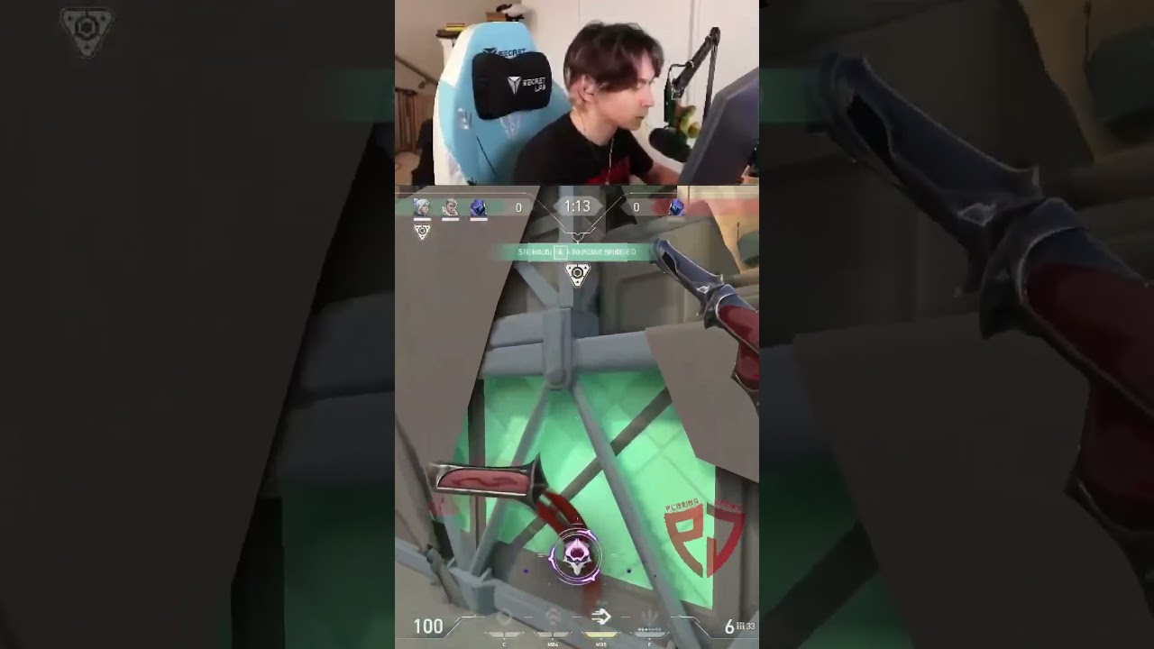 TenZ Doing Smart and Intelligent Play #tenz #valorantclips #fps