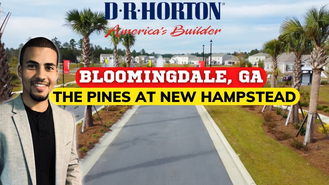Bloomingdale GA Homes For Sale | DR Horton Savannah | Community Tour