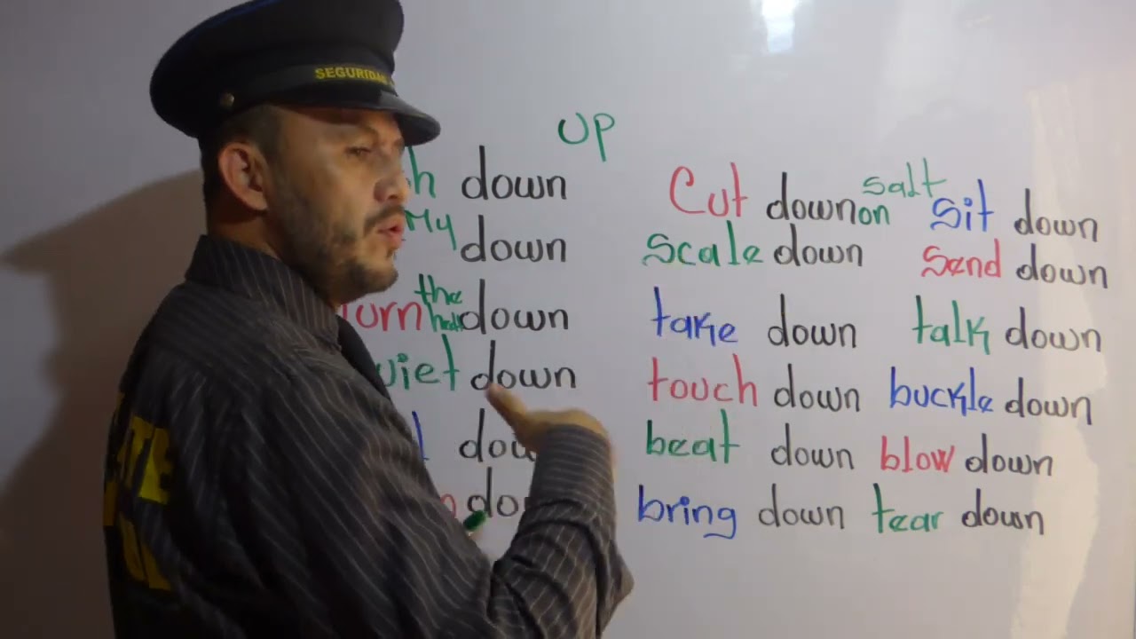 Verbos frasales con DOWN