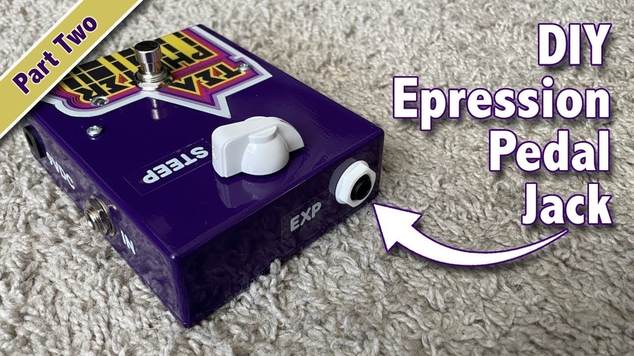 Mod Electronics Tea Philter: Part II (expression pedal mod)