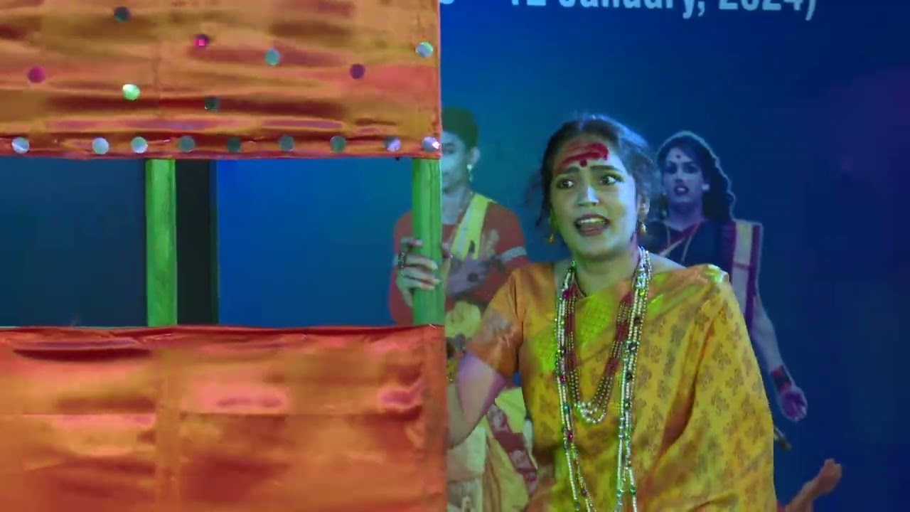 Kala Utsav 2023-24 Drama Solo Acting Female 1st Position Delhi Position Bhavya Bharti Vats