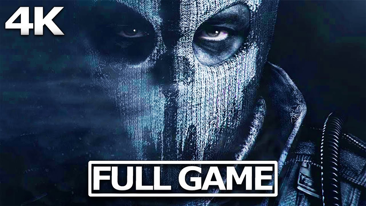 CALL OF DUTY GHOST Veteran Difficulty Full Gameplay Walkthrough / No Commentary 【FULL GAME】4K UHD