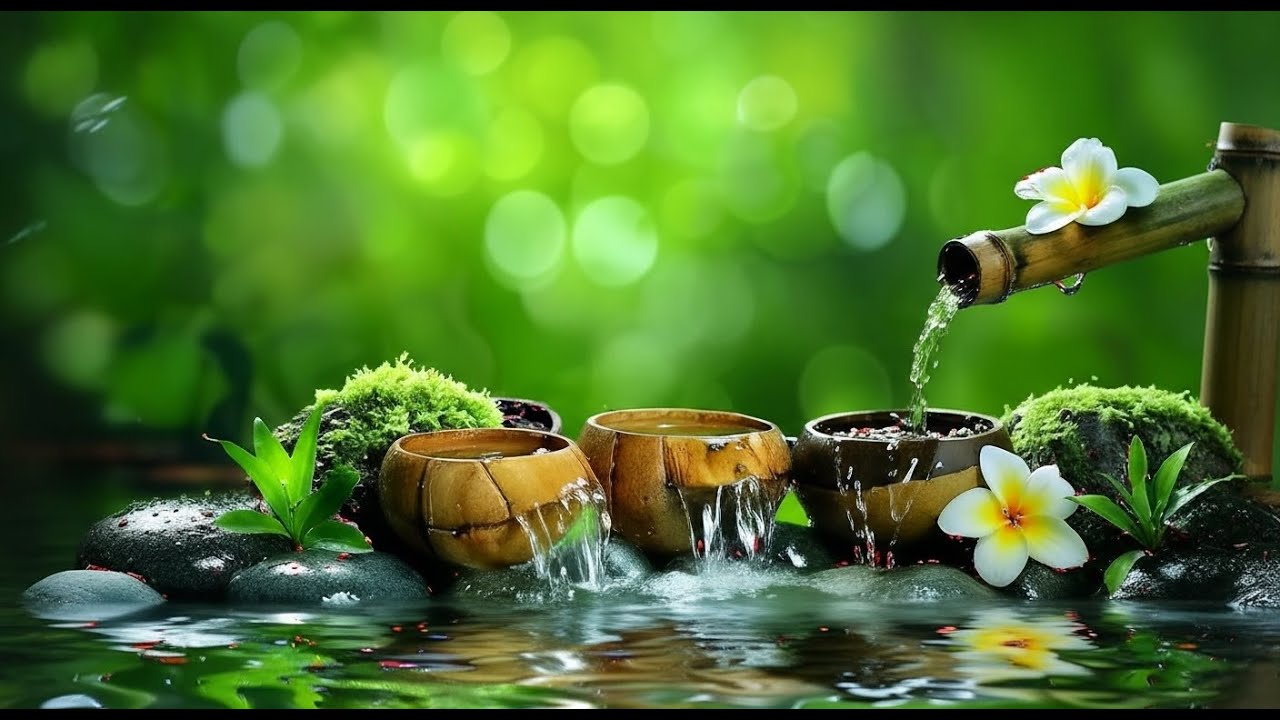 Relaxing Waterfall Piano Music  Peaceful Nature Sounds for Sleep, Study & Meditation