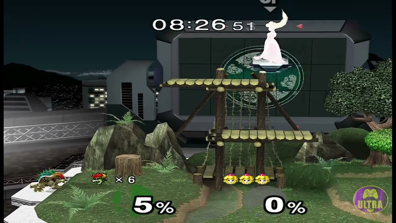 #27 Tiny Giga Bowser vs Peach