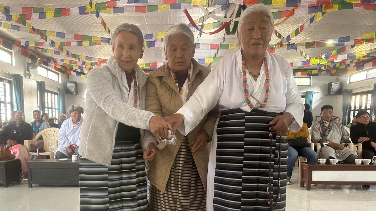 Celebrating 3  Beautiful Ladies-80 Years old👸👸👸/Tibetan Settlement Pokhara Nepal