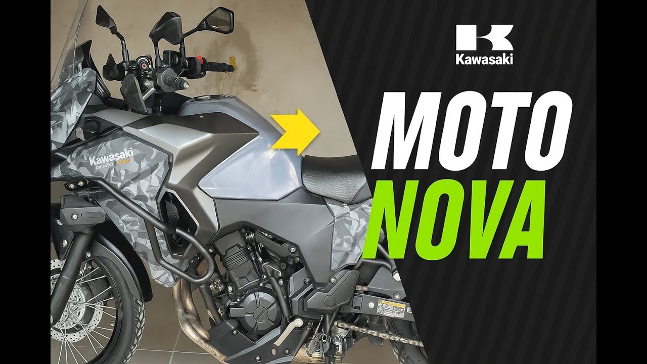 MINHA NOVA moto para o dia-a-dia | Kawasaki Versys-x 300 