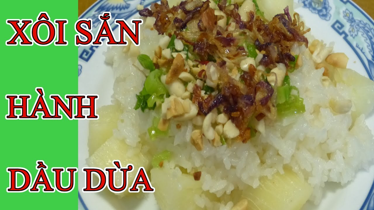 Nấu X&Ocirc;I SẮN (khoai m&igrave;) bằng nồi cơm điện, nhanh, đơn giản v&agrave; rất ngon / Klebreis mit Maniok