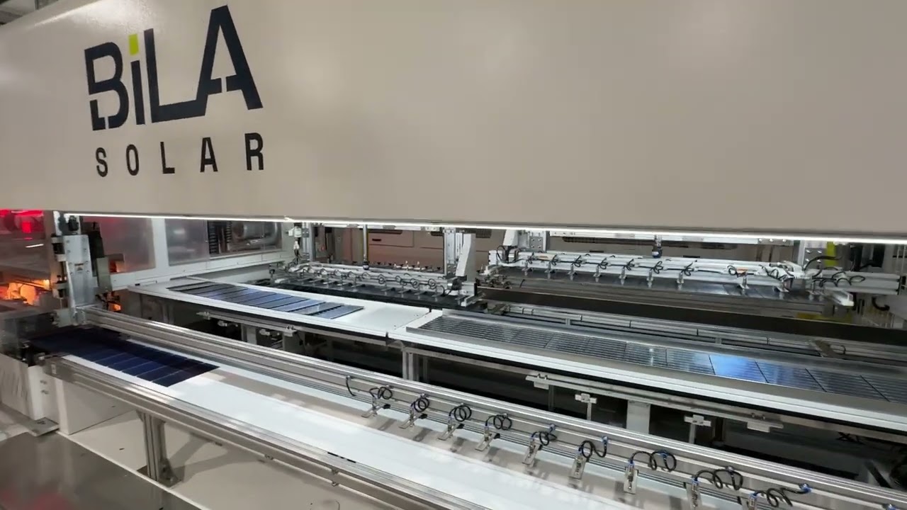 Bila Solar Begins U.S. Manufacturing: First Domestic Panels Produced in Indiana