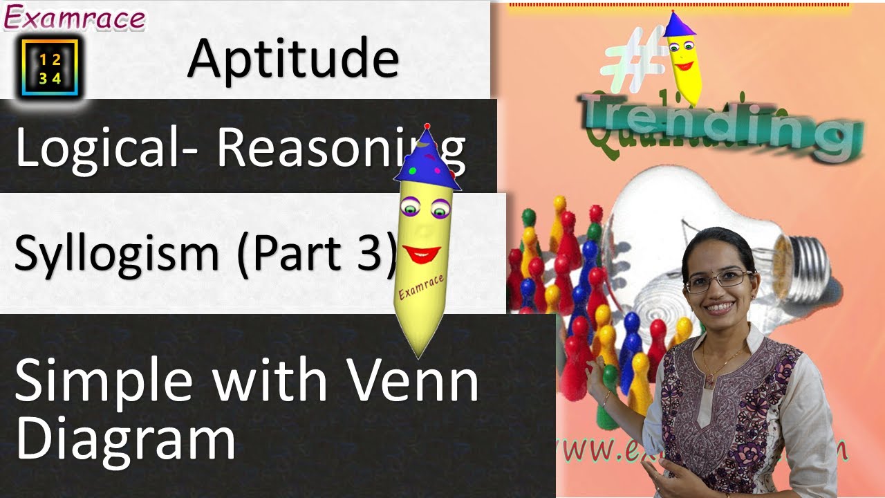 Conquering All Syllogism Problems (Part 3 of 4): 1 Simple Trick with Venn Diagram
